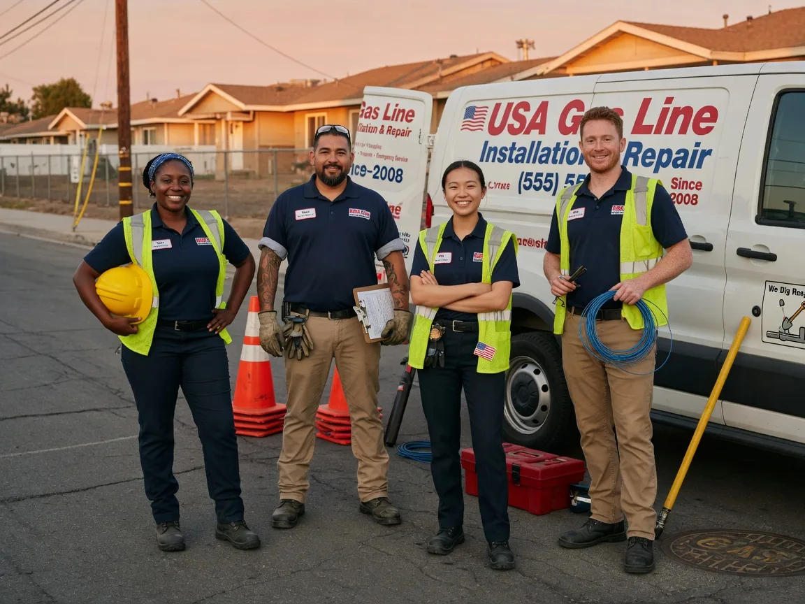Gas Line Installation company in Ansonville, NC